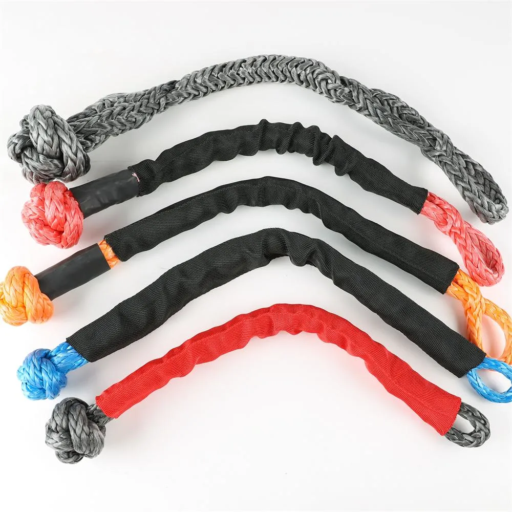 Synthetic off Road Kinetic Rope and Soft Shackles Recovery Kit