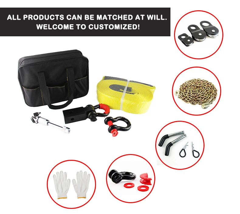 4X4 off Road Recovery Tow Strap Recovery Kit