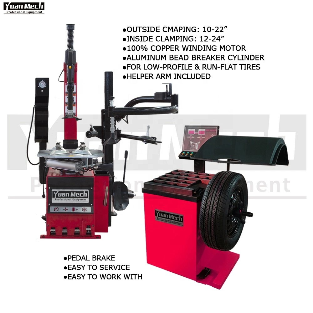 Tire Changer and Wheel Balancer Combo Tyre Equipment Auto Tools Garage Equipment Open a Workshop