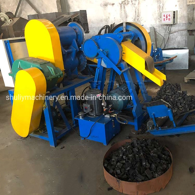 Waste Tire Strip Crushing Cutting Equipment