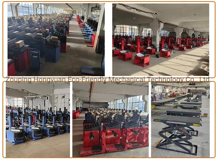 China Manufacturer Hongyuan 71" Tire Changer 0-130 Barr Tyre Changer Garage Equipment