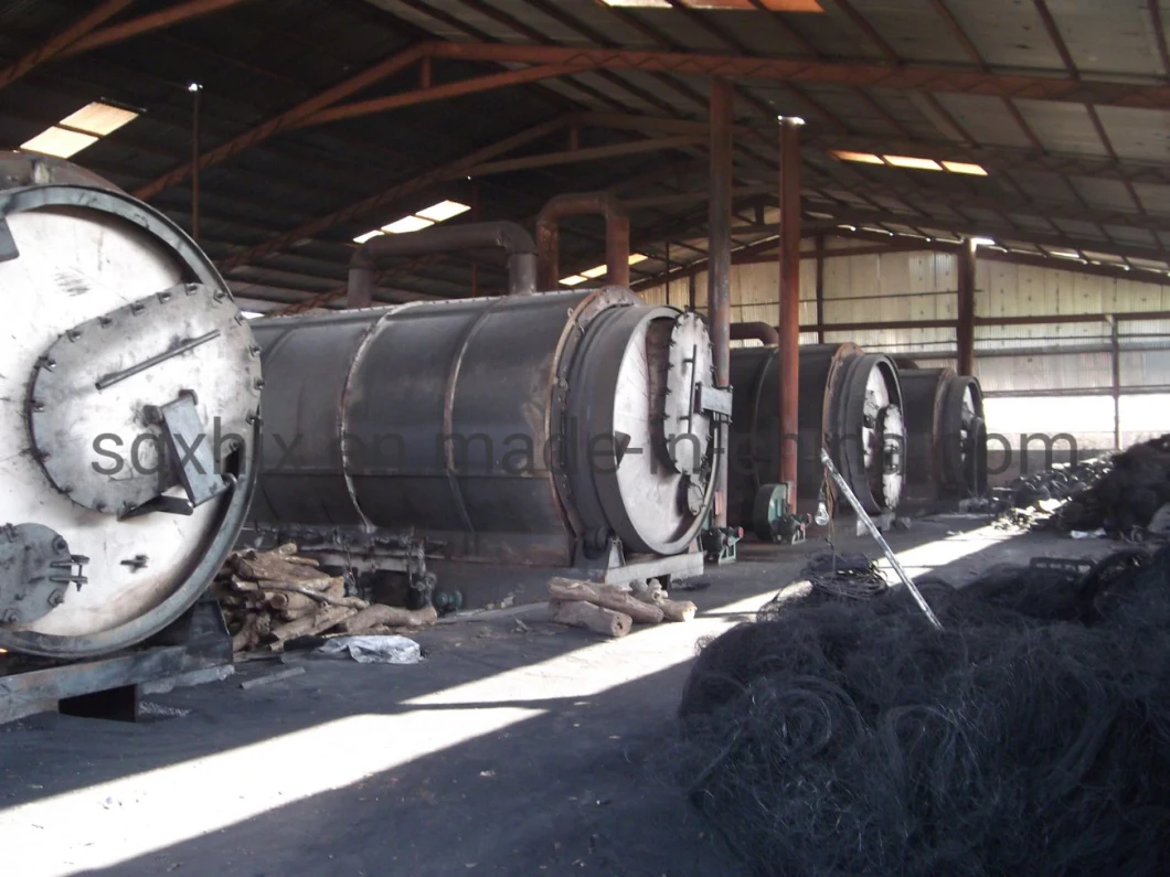 Good Performance Tire Recycling Pyrolsyis Equipment 8-10tpd